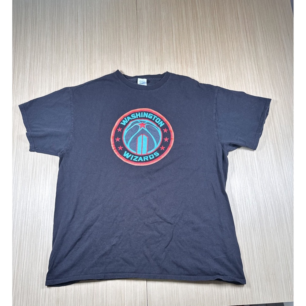Delta Pro Weight Washington Wizards Basketball‎ Team Shirt Mens XL Black Graphic